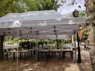 Alquiler de Carpa Plegable 3x6m blanca