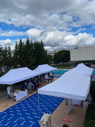 Alquiler de Carpa Plegable 3x6m blanca