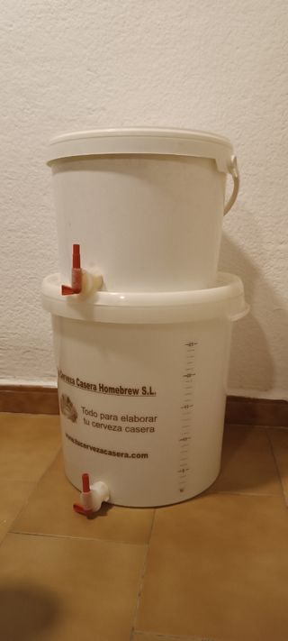 Fermentadores de cerveza - 15 lts y 30 l