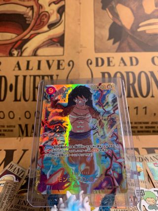 One Piece TCG Luffy OP09-119 Secret Rare (JAP)