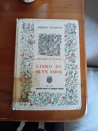 LIBRO DEL BUEN AMOR edición 1965