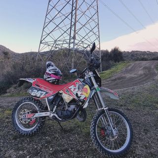 KTM GS Enduro 125cc 2T matriculada