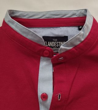 Polo rojo hombre - sin usar