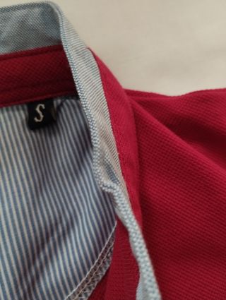 Polo rojo hombre - sin usar