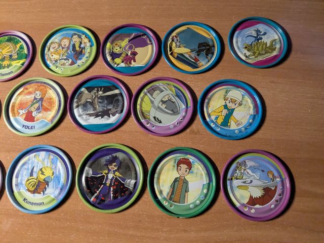 Tazos Digimon - 26 unidades