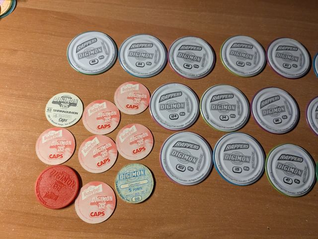 Tazos Digimon - 26 unidades