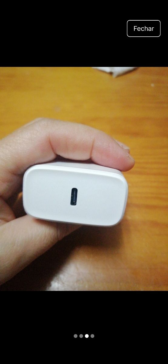 Carregador usb, parede 20w para iPhone e