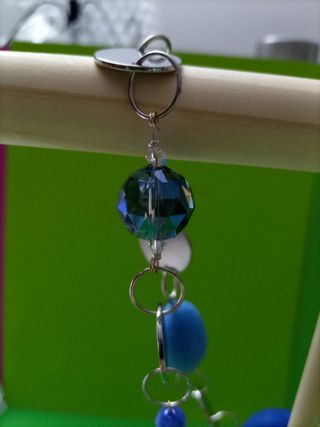 Collar hecho a mano arcilla polimérica 