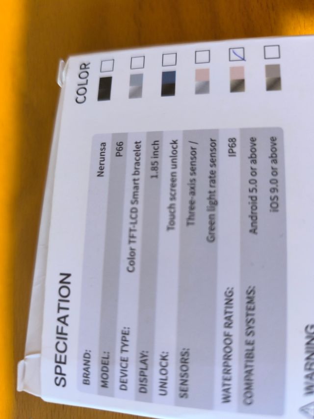 Relógio Smartwatch Nerunsa P66