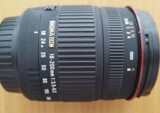 Objetivo Canon marca sigma