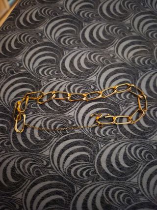 Pulsera de oro. Maciza 