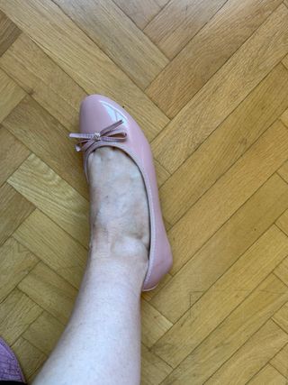 Manoletinas MaryPaz rosa T.37 NUEVAS