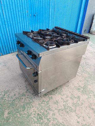 Cocina industrial Jemy 4 fuegos