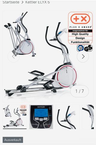 Elíptica Kettler - Cardio Fitness