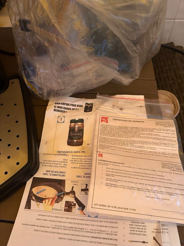 Tirador/Grifo de cerveza o bebida fresca Di4