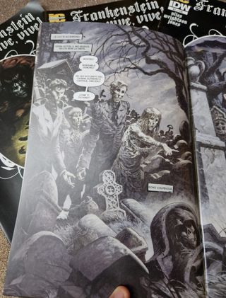 Fumetti Frankenstein vive