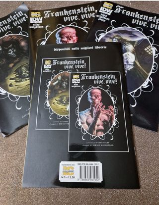 Fumetti Frankenstein vive