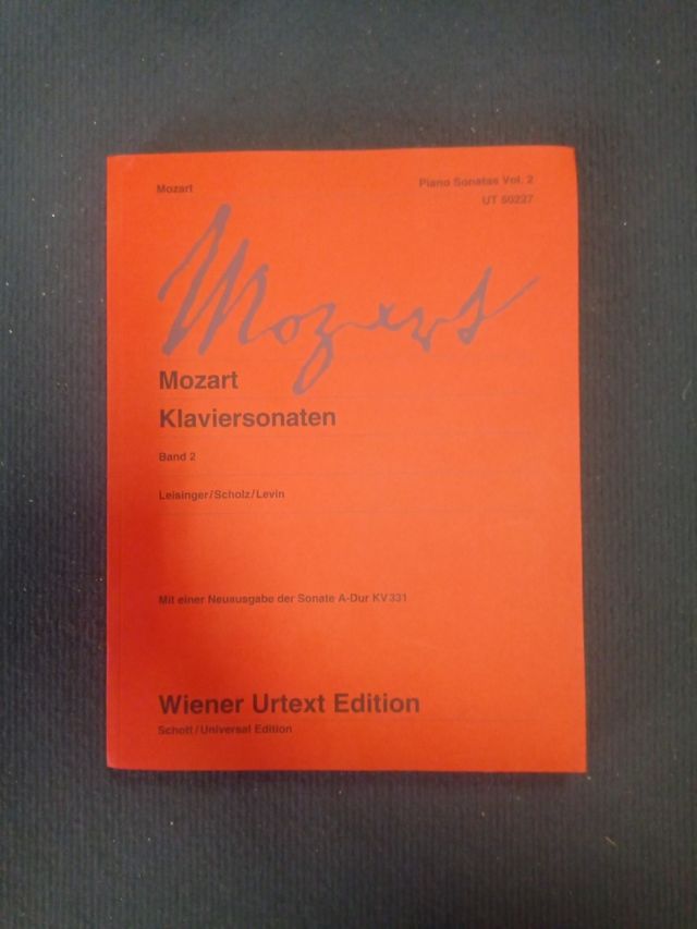 Mozart. Klaviersonaten. Band 2