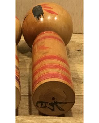 MUÑECA KOKESHI JAPÓN 18CM Periodo Showa Tardío