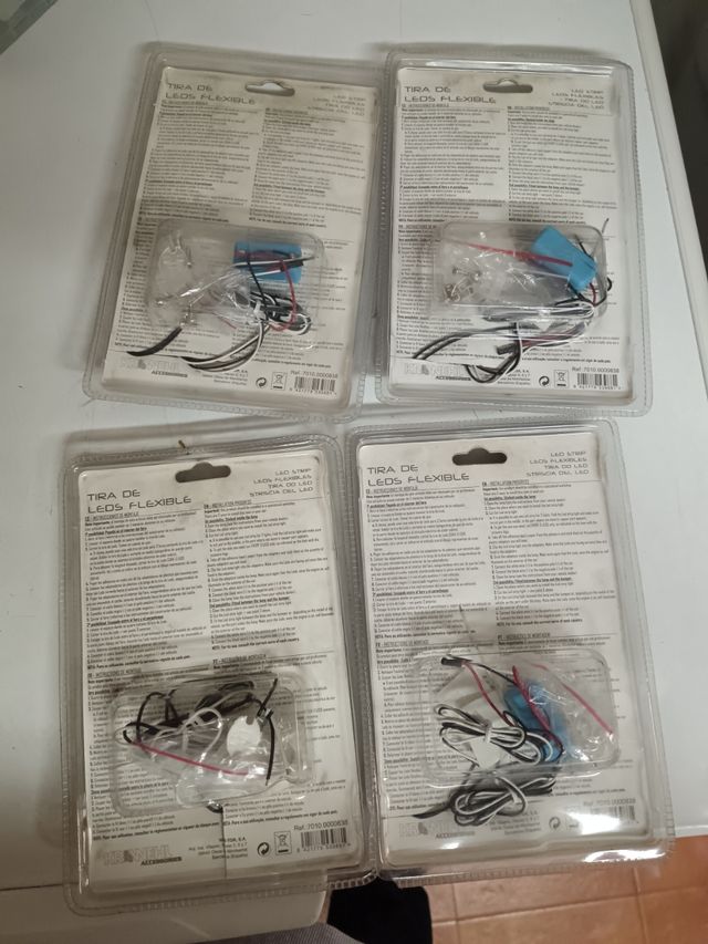 Lote de tiras leds