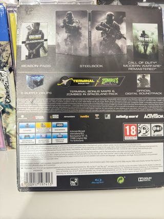 steelbook Call of duty infinite warfare ps4