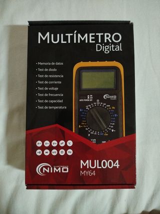 Multímetro digital NIMO MY64