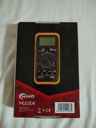Multímetro digital NIMO MY64