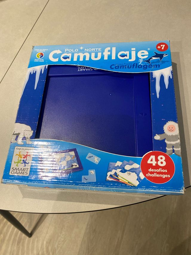 Camuflaje Polo Norte. Juego de mesa Smart Games