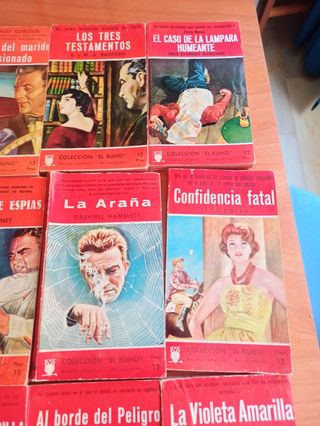 Novelas antiguas "El Búho"