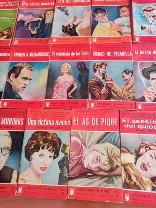 Novelas antiguas "El Búho"