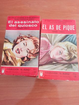 Novelas antiguas "El Búho"