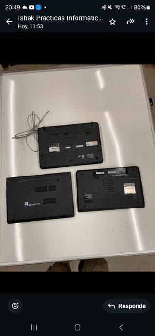 3 Portátiles para reparar o piezas – Dell y Toshib
