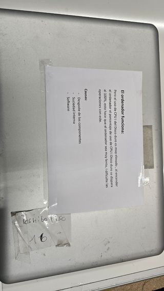 3 Portátiles para reparar o piezas – Dell y Toshib