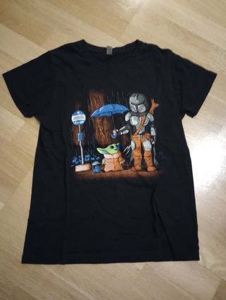 Camiseta talla L niño Star Wars El Mandaloriano