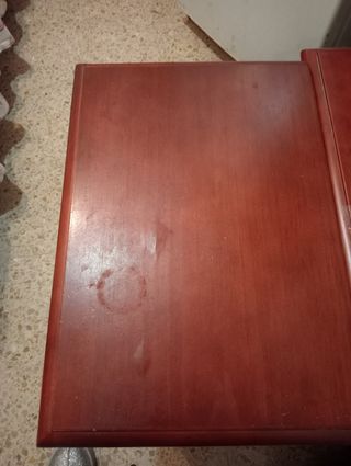 Mesitas noche madera - cerezo