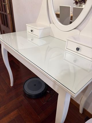 Tocador Hemnes Ikea blanco - espejo