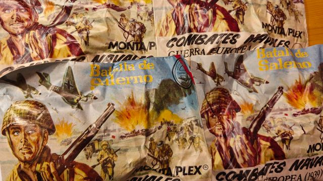 Sobre Montaplex Batalla Salerno 