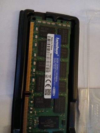 Vendo tarjeta ram DDR3 1333MHZ 