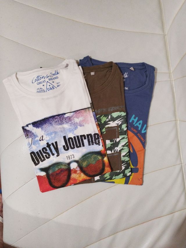 Maglietta uomo manica corta 3 PZ.