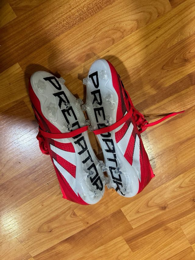 Adidas Predator PRO FG - rojas - 41 1/2