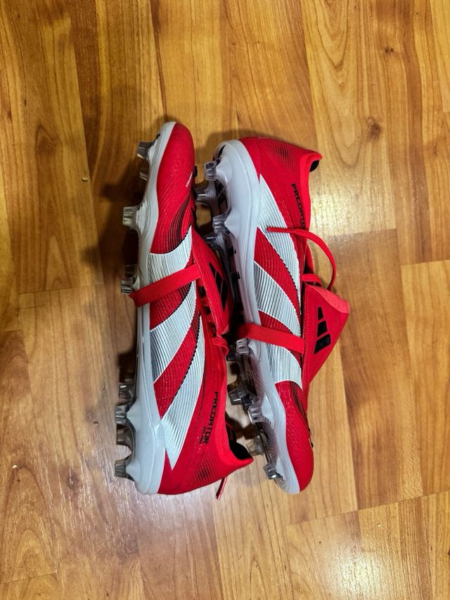 Adidas Predator PRO FG - rojas - 41 1/2
