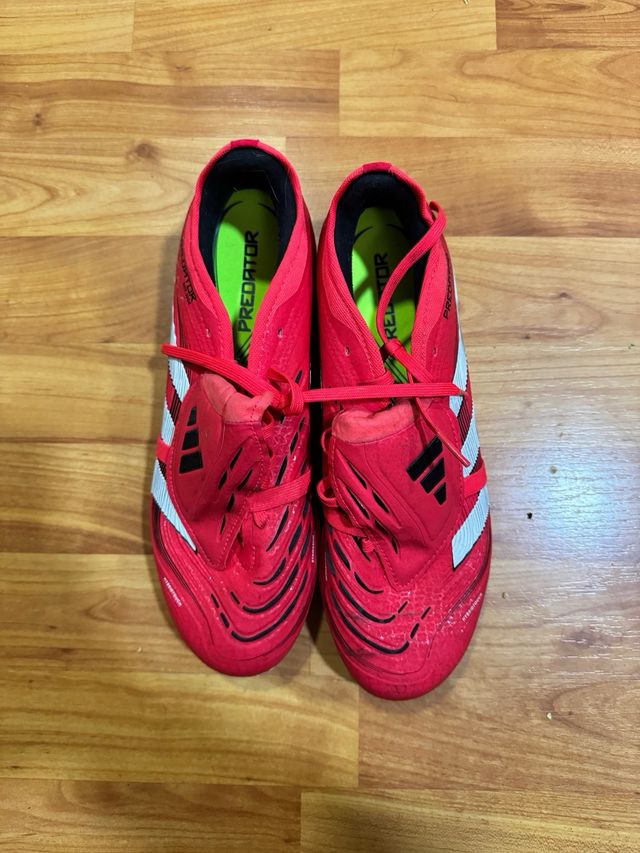 Adidas Predator PRO FG - rojas - 41 1/2