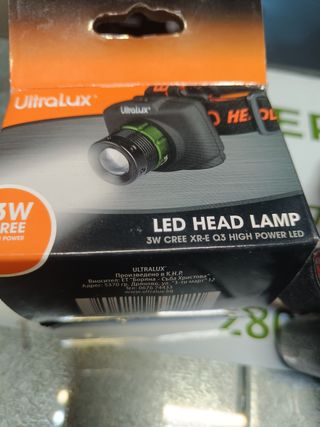 Linterna frontal UltraLux