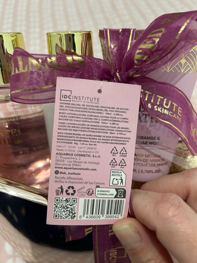 Set Baño Idc Institute - Regalo