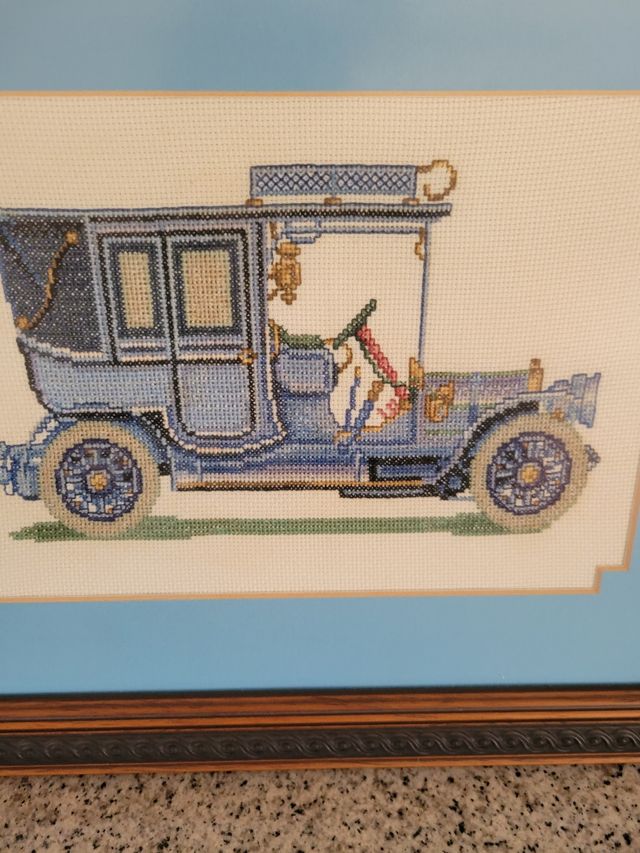 Cuadro punto de cruz