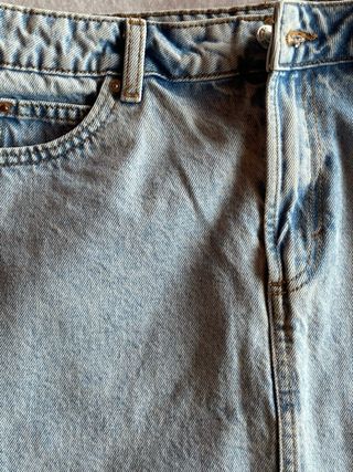 Gonna denim chiaro