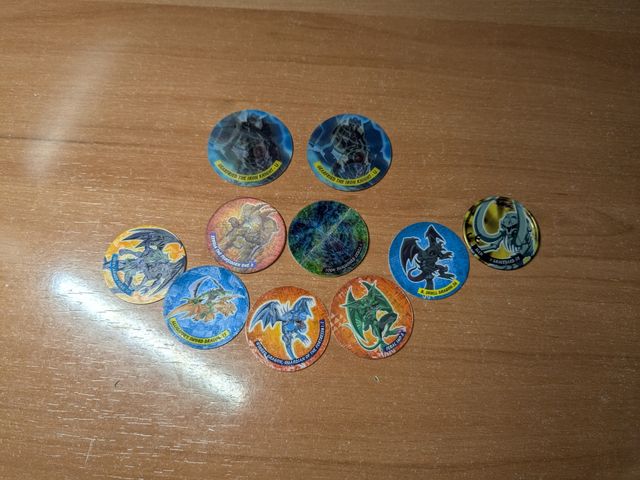 Tazos Yu-Gi-Oh! - 10 unidades