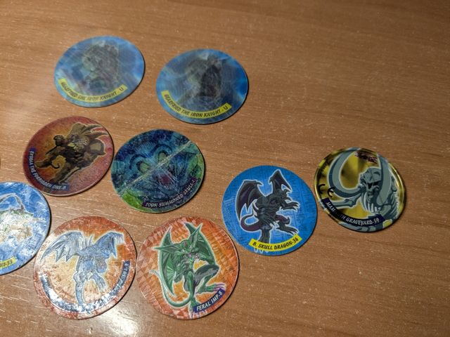 Tazos Yu-Gi-Oh! - 10 unidades