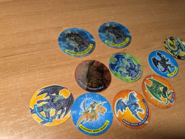 Tazos Yu-Gi-Oh! - 10 unidades