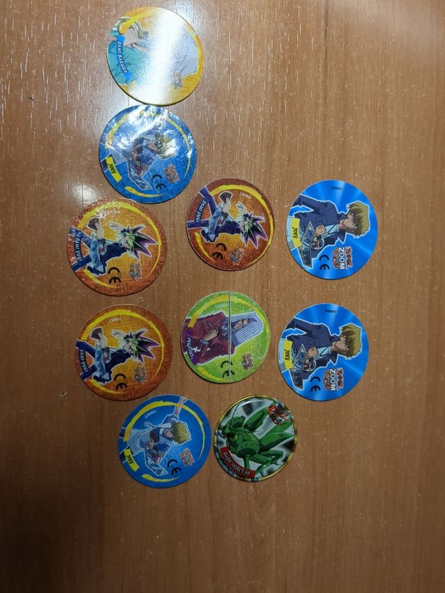 Tazos Yu-Gi-Oh! - 10 unidades